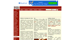 Desktop Screenshot of biblioteca-genealogica-lisboa.org